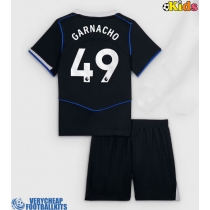 Chelsea Alejandro Garnacho #49 Replica Third Minikit 2025-26 Short Sleeve (+ pants)